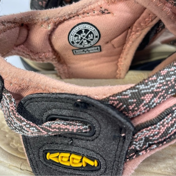 Keen Sandals Women’s Size 7 Whisper Lightweight Trail Coral Tan - Picture 4 of 10